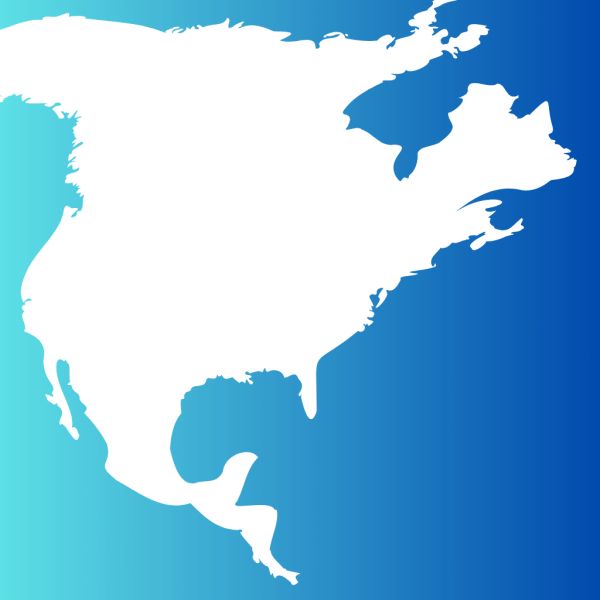 Хойд Америк (3 улс) / North America (3 areas)